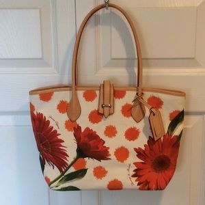 Dooney & Bourke Cindy Tote Bag Zinnia Elegans